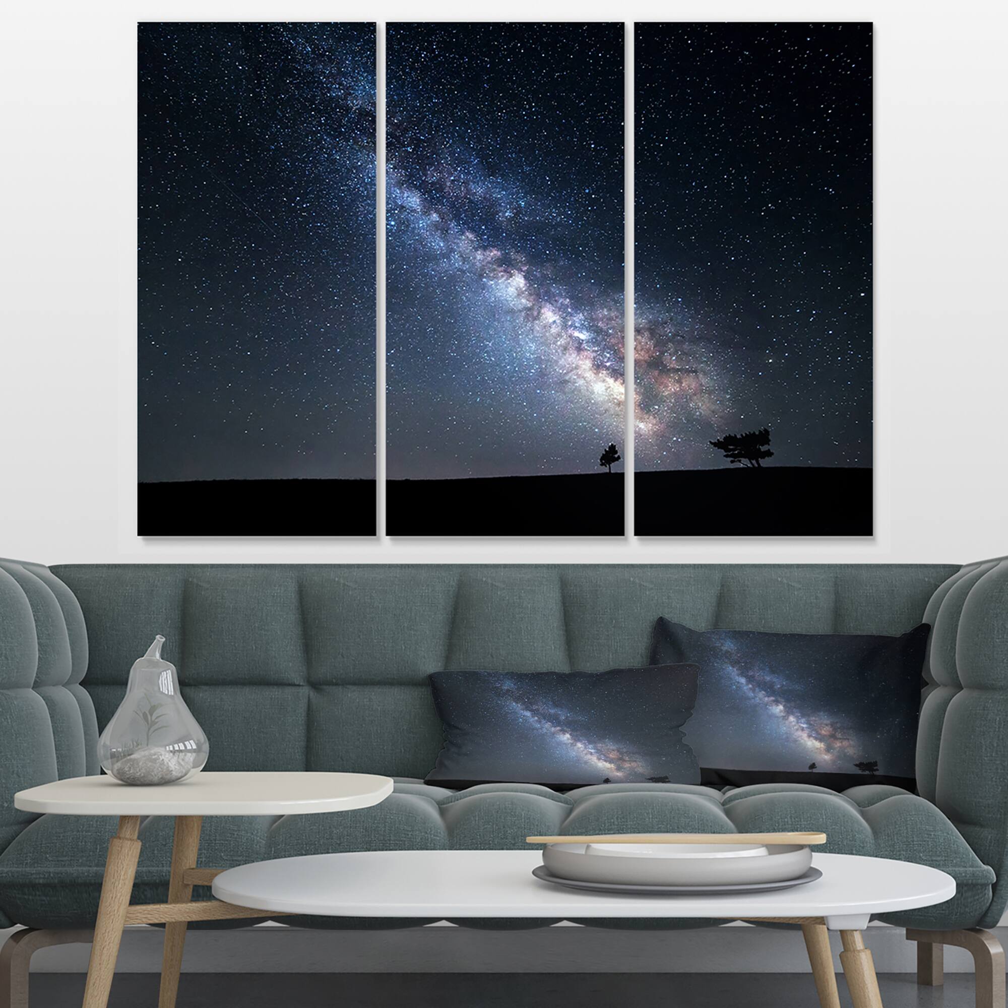 Designart - Summer Night with Stars in Crimea
